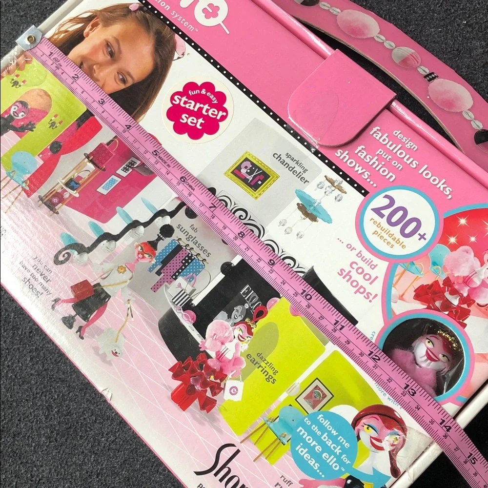 Ello Creation System Fun & Easy Shopopolis Starter 200+ Rebuildable Pieces Toy